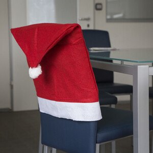 Vianočný návlek na stoličku - Santa Claus