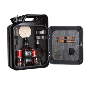 Spirit of the Real Man (Black) - unikátny minibar v bandaske
