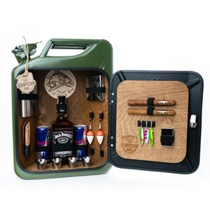 The Jerrycan Bar Minibar pre rybárov TJCB-SotRM-1fish