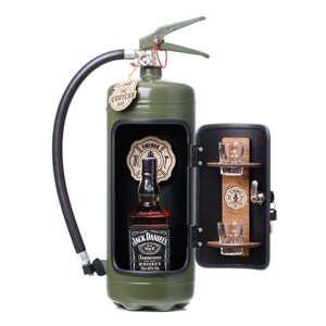 Firebar - unikátny minibar v hasiacom prístroji army green matt limited edition