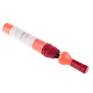 Dáždnik v tvare fľaše vína - rosé