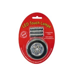 LED dotyková lampa na batérie