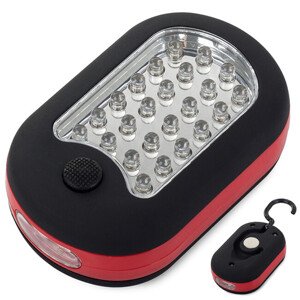 Pracovná lampa s magnetom a vešiakom 27 LED