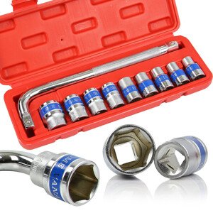 Sada nástrčných kľúčov 1/2" 10ks 10-24mm