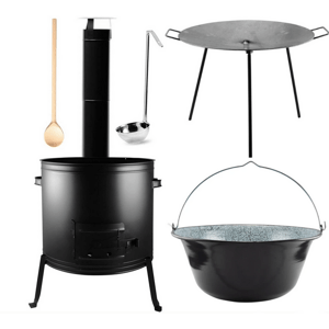Perfect Home kotlíková súprava s grilovacím plátom 50L