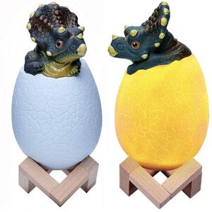RGB nočná lampička Triceratops