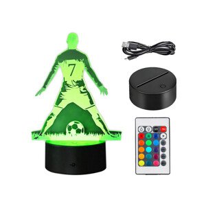 LED lampa "Futbal" s diaľkovým ovládaním