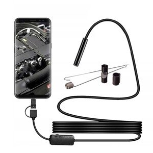 Endoskopická kamera USB OTG 5m 8mm