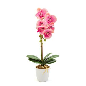 Umelá orchidea 48cm - ružová