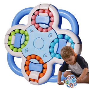 Puzzle ball - rotujúca hračka pre deti
