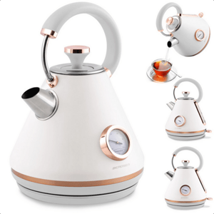 Rýchlovarná kanvica 1,7L s teplomerom Berdsen BD-701 - biela