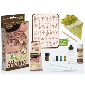 Instantná henna sada s ornamentami