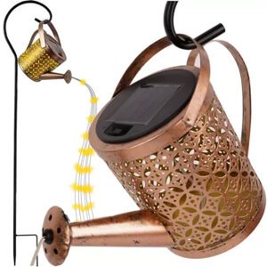 Solárna záhradná lampa - Konvica