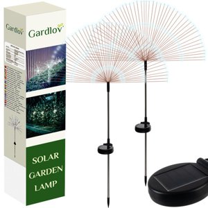 Solárna záhradná lampa - púpava