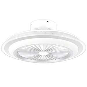 Stropná lampa s ventilátorom - biela