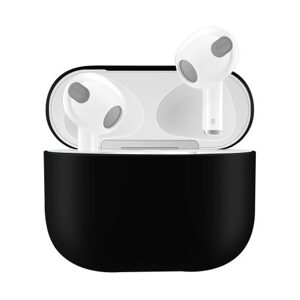 Silikónové púzdro pre Airpods 3 - Čierna