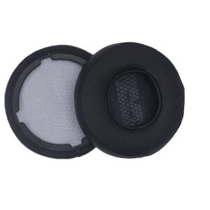 Náhradné náušníky pre slúchadlá JBL Live 400BT, 460NC - Čierne, kožené