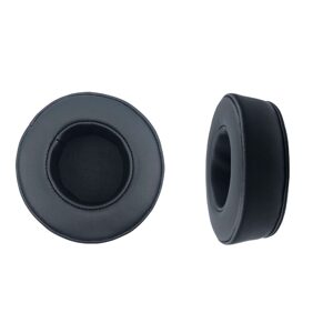Náhradné náušníky pre slúchadlá Skullcandy Grind - Čierne, kožené so švami
