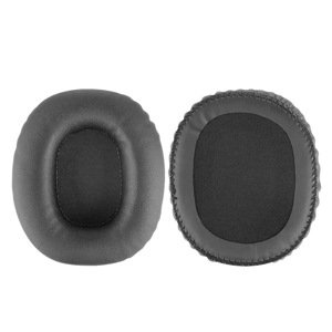 Náhradné náušníky pre slúchadlá Marshall Monitor a Marshall Monitor Bluetooth - Čierne, kožené