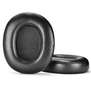 Náhradné náušníky pre slúchadlá Turtle Beach Ear Force Elite 800 a 800X - Čierne, kožené
