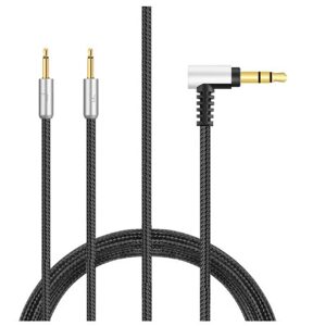 Audio kábel pre slúchadlá Sennheiser - Čierno strieborný, 120 cm
