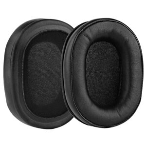 Náhradné náušníky pre slúchadlá Philips SHP9500, SHP9600, SHB9850NC, SHB7000 - Čierne, kožené