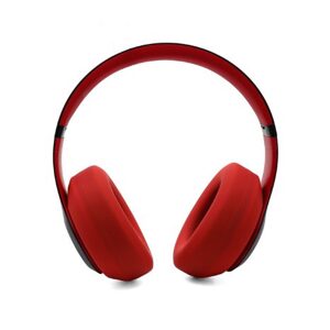 Náhradné kryty na náušníky pre slúchadlá Beats Studio 2.0 s 3.0 - Červené, silikónové