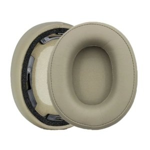 Náhradné náušníky pre slúchadlá Audio Technica ATH-SR50, SR50BT - Béžové, kožené