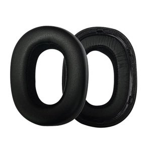 Náhradné náušníky pre slúchadlá AKG N700NC a N700NC M2 - Čierne, kožené