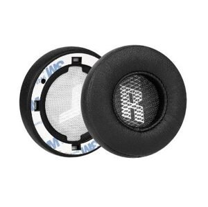 Náhradné náušníky pre slúchadlá JBL E35, E45, E45BT - Čierne, kožené