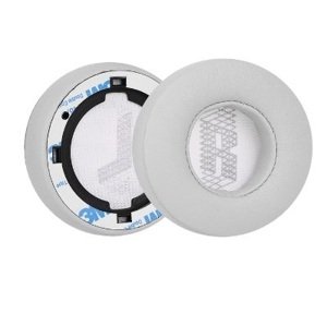 Náhradné náušníky pre slúchadlá JBL E35, E45, E45BT - Sivé, kožené