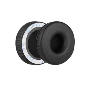 Náhradné náušníky pre slúchadlá Sony WH-XB700 - Čierne, kožené