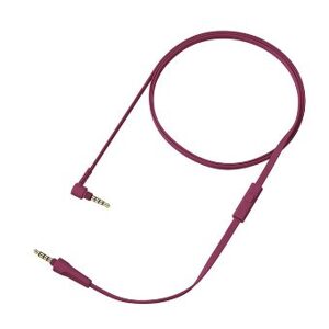 Audio kábel pre slúchadlá Sony WH-1000XM5, WH-1000XM4, WH-1000XM3, WH1000XM2, MDR-1000X - Červený, silikónový