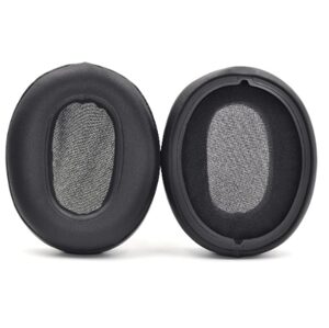 Náhradné náušníky pre slúchadlá Sony WH-XB900N - Čierne, kožené
