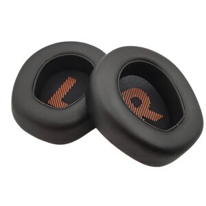 Náhradné náušníky pre slúchadlá JBL Quantum 200 - Čierne, kožené