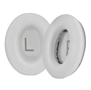 Náhradné náušníky pre slúchadlá Bose QuietComfort 45 - Biele, kožené