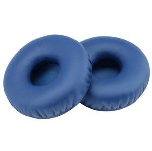 Náhradné náušníky pre slúchadlá Sony MDR-XB650BT, XB550AP a XB450 - Modré, kožené