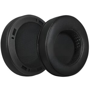 Náhradné náušníky pre slúchadlá AKG K812 a K812 Pro - Čierne, kožené