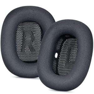 Náhradné náušníky pre slúchadlá Apple AirPods Max 2 - Čierné, tkanina