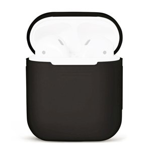 Silikónové púzdro pre Airpods - Čierna