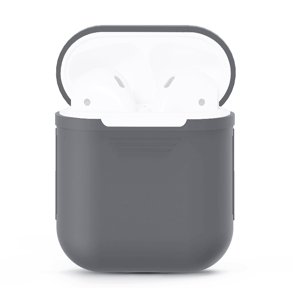 Silikónové púzdro pre Airpods - Sivá