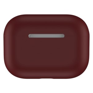Silikónový obal pre Airpods Pro - Vínová