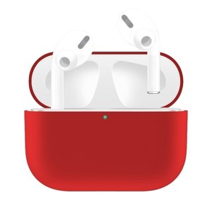 Silikónový obal pre Airpods Pro - Červená